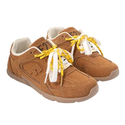 Tenis Con Agujetas Bicolor Y Paneles En Relieve Para Mujer Forever 21