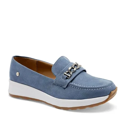 Mora Confort zapato casual para mujer azul cod 140840-E