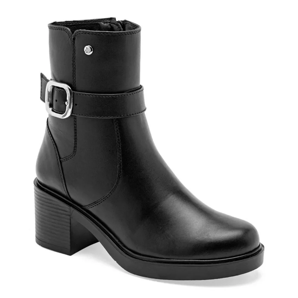 Moramora bota piel para mujer negro cod 147423-E