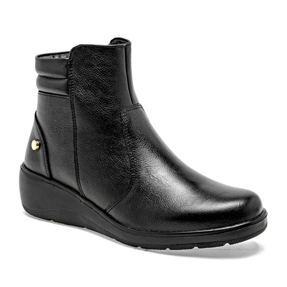 Green Love botin para mujer negro cod 148798-E