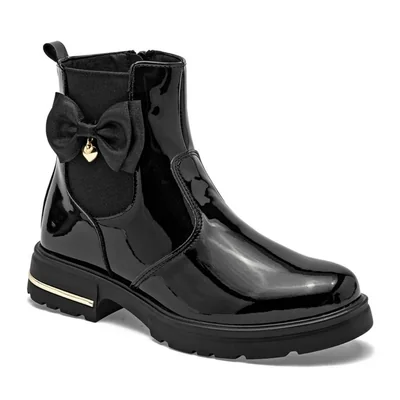 Yuyin botin para mujer negro charol cod 146768-E