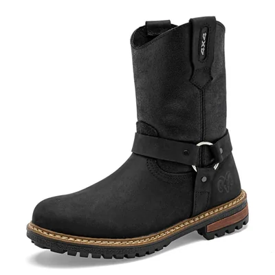 Ram bota para hombre negro cod 147716-F