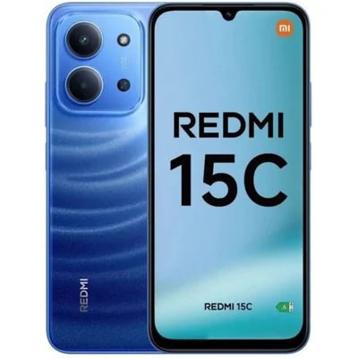 Celular Xiaomi Redmi 15C 256Gb 4Ram Color Azul Liberado