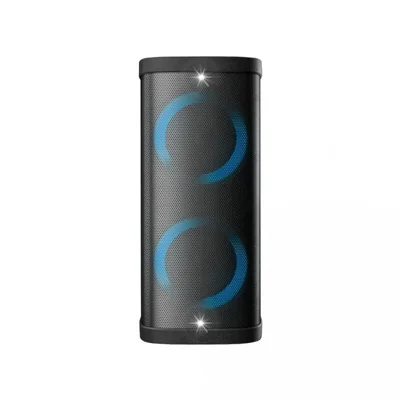 Bocina Portatil Hyundai HYSPBT729 150W LED/USB/SD/BT Negra SYP-Y