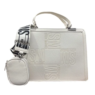 Bolsa Shoulder BMATEO Steve Madden color vainilla