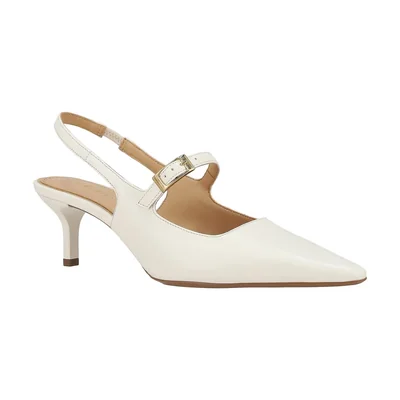 Zapatilla Destalonada Westies Beige Punta Fina para Mujer