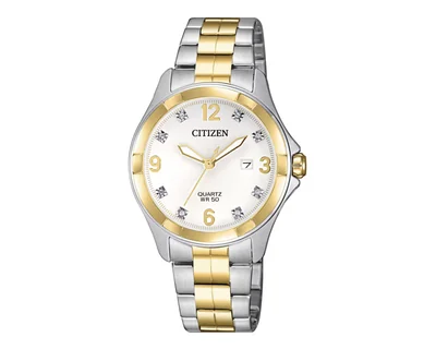 Reloj Citizen para Mujer 61078 Plateado y Dorado