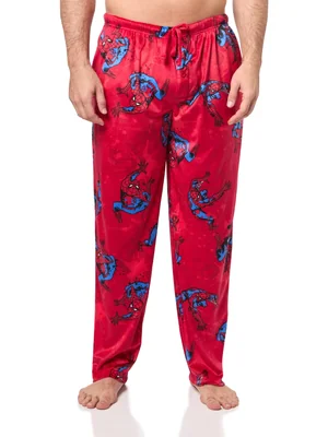 Pantalones De Pijama Marvel Spider-man Con Cinturón Ajustable - Venta Internacional.