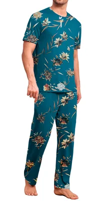 Pijama Conjunto Elegante Shendy Vendy Azul para Hombre