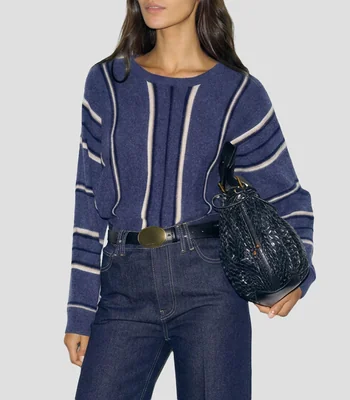 Suéter cuello redondo Mujer