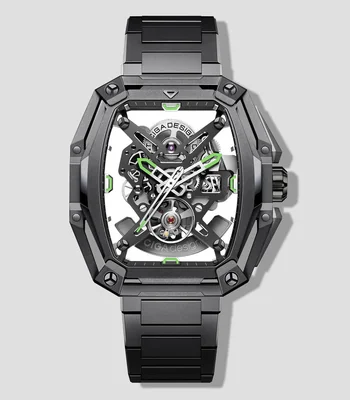 Reloj para hombre CIGA Z Series Hunter Casual Gunmetal