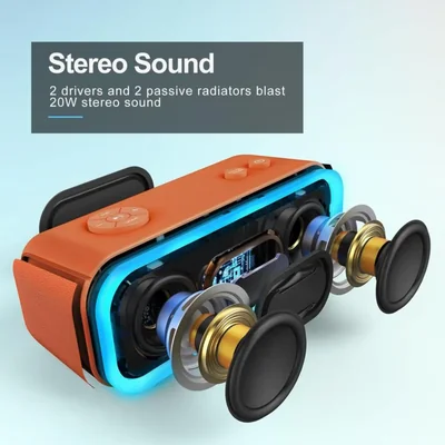 Bocina Bluetooth Doss Soundbox Pro 20W Stereo Sound Ipx6