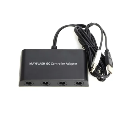 Adaptador de control MAYFLASH GC para GameCube Wii U PC y Switch