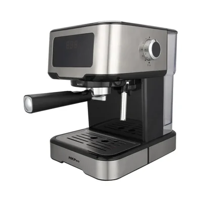 Cafetera Espresso HKPRO HKBAP5L-24 2 Tazas Plateado