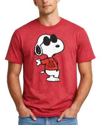 Camiseta Peanuts Snoopy con diseño gráfico unisex de manga corta