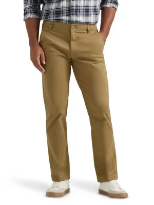 Pantalones Lee Extreme Motion Corte Plano Recto Bronze 34W