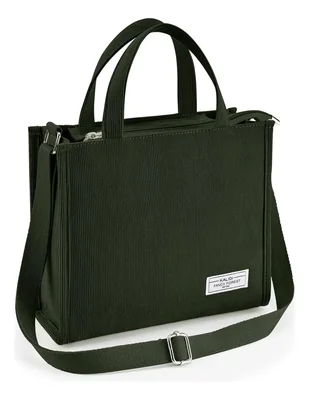 Fancy Forest Bolsa Tote con Bandolera Verde Oliva