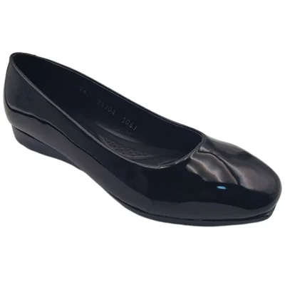 Balerina Lisa para Mujer, Color Negro Comfort Fit