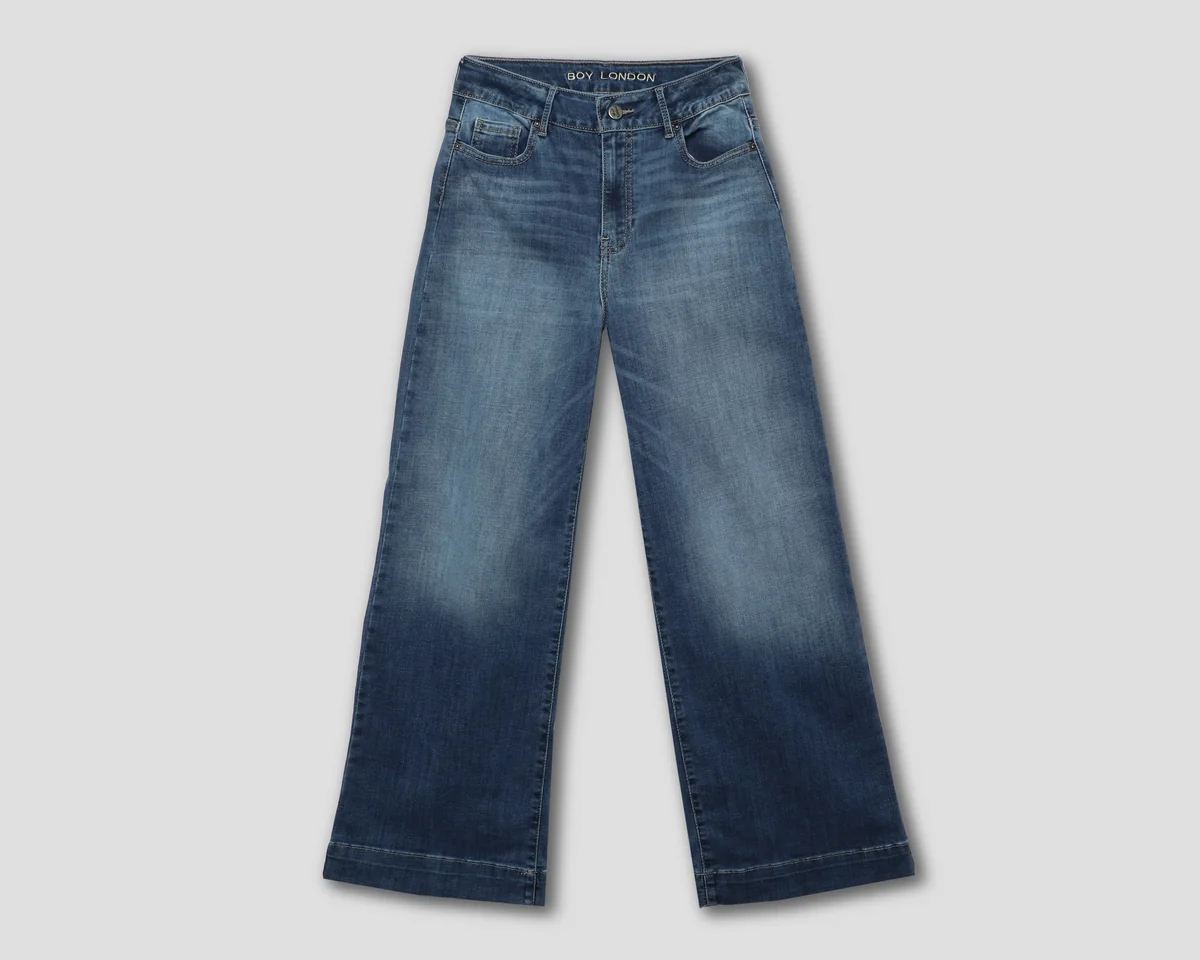 Jeans Wide Leg Boy London para Mujer