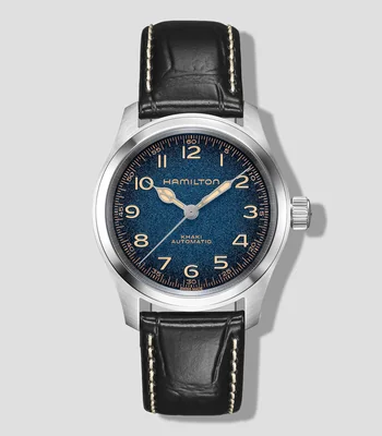 Reloj Unisex Khaki Field Murph Casual, Plateado