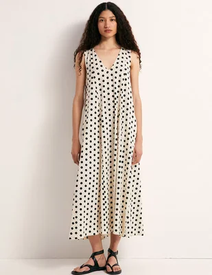 Vestido cropped casual para mujer
