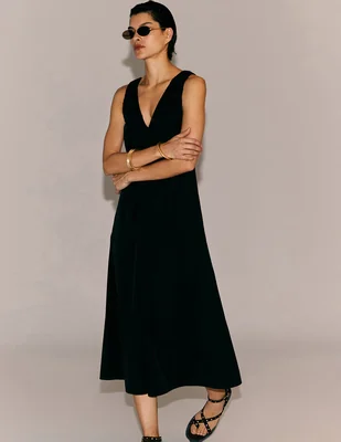 Vestido midi casual para mujer