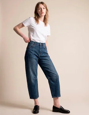 Jeans relaxed mon para mujer
