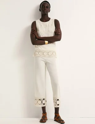 Pantalón coulotte para mujer