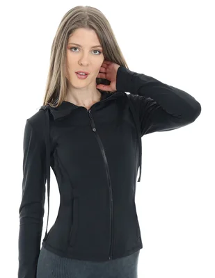Sudadera con cierre completo para mujer