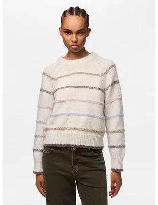 Suéter cuello redondo para mujer
