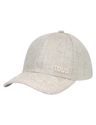 Gorra con visera curva casual tous motifs paisley unisex