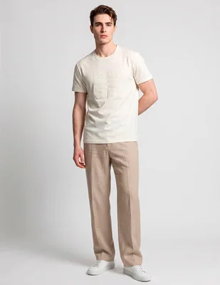 Playera cuello redondo para hombre