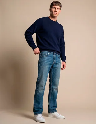 Jeans lavado stone wash para hombre