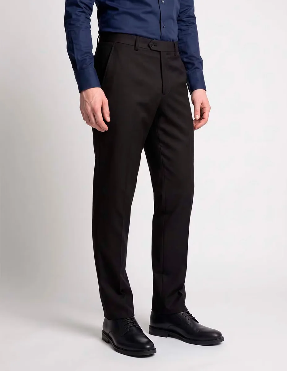 Pantalón de vestir regular para hombre