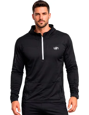 Chamarra para entrenamiento sin línea chamarra de hombre
