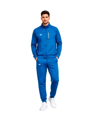 Conjunto deportivo regular con elástico para hombre