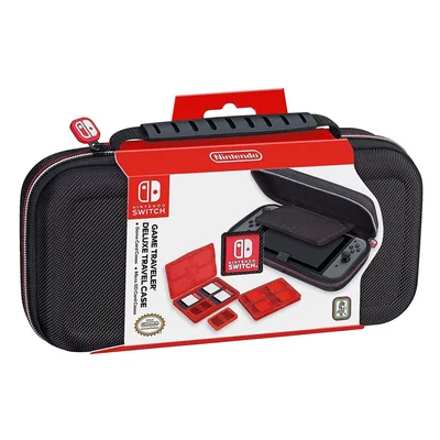 Estuche Rígido Negro para Nintendo Switch