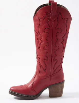 Bota cowboy rodilla botas western cowboy para mujer