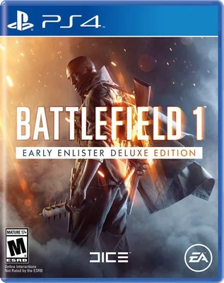 Videojuego Battlefield 1 Deluxe de Electronic Arts para PS4
