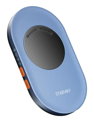 Simulador de Movimiento de Ratón STARVIKY Ultra Delgado Silencioso Azul Oscuro
