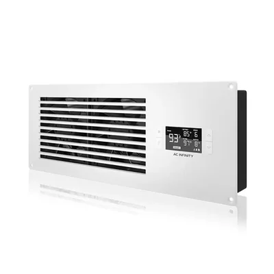 Ventilador eléctrico AC Infinity 43 cm blanco de alto flujo de aire