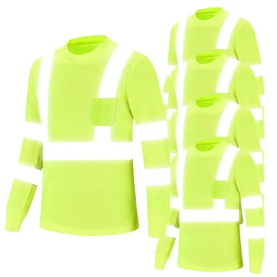 CAMISA New Olym de Alta Visibilidad Reflectante - Pack de 5