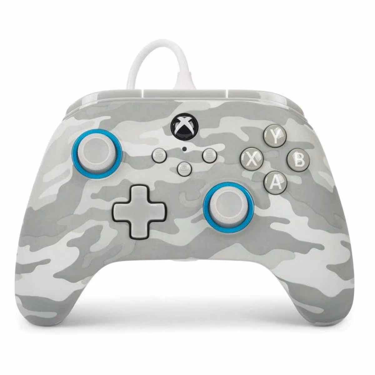 Control de Xbox Power A Arctic Camo New Alámbrico