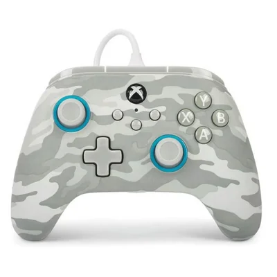 Control de Xbox Power A Arctic Camo New Alámbrico