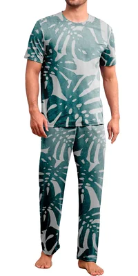 Pijama Conjunto Elegante Shendy Vendy Verde para Hombre