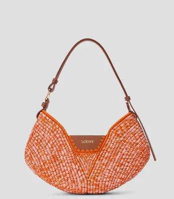 Bolsa crossbody liso con detalle entrelazado Mujer