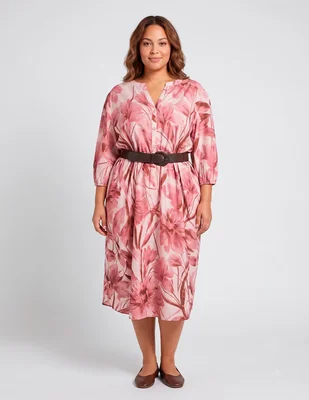 Vestido largo casual para mujer