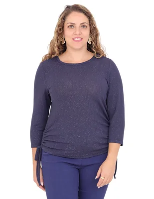 Blusa manga 3/4 para mujer