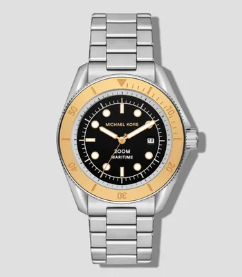 Reloj para Hombre Maritime Casual, Plateado