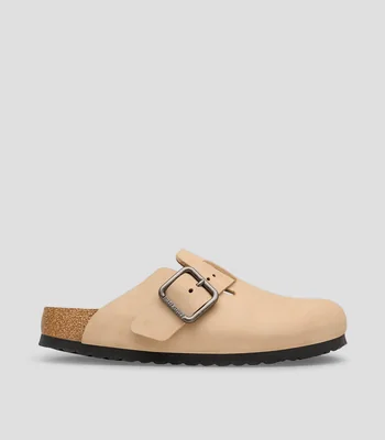 Zuecos casuales en piel Hombre